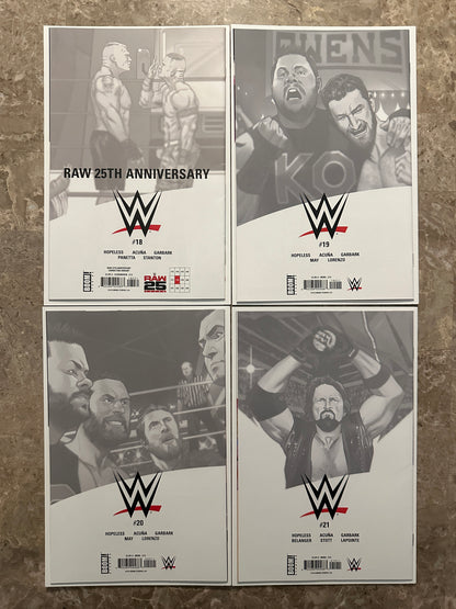 WWE #1-7,9-15,17-25 Near Full Run of 24 Higher Grade (Boom 2019)