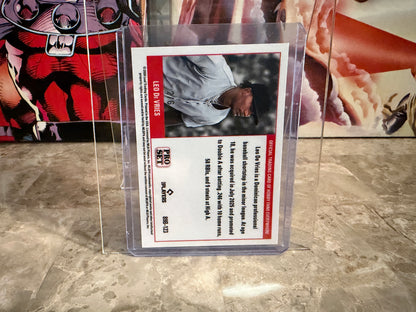 Leo De Vries 2026 Leaf Pro Set Metal Baseball 1989 RWB /6