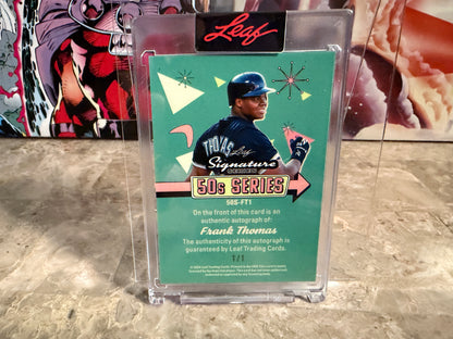 Frank Thomas 2026 Leaf Signature Series 50s Series Auto Gold 1/1