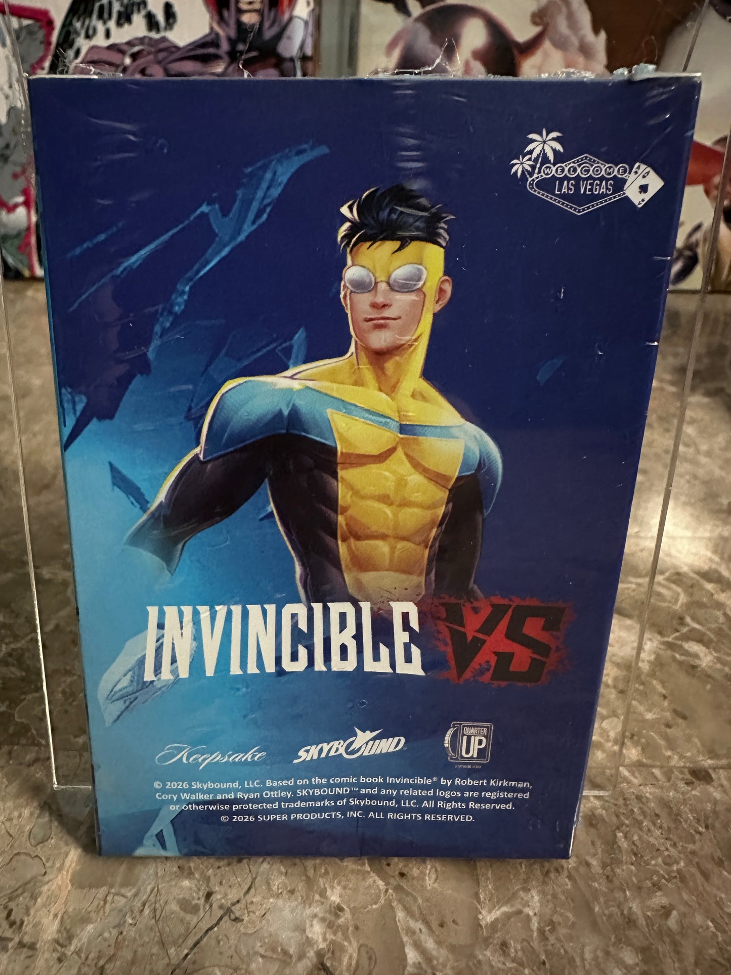 2026 Invincible VS 1st Edition Mystery Box LVL UP EXPO Vegas Premiere Hit
