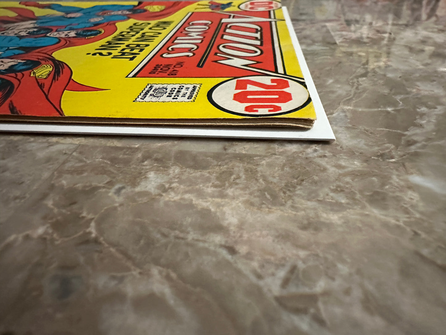 Action Comics #418 VG+ 4.5 (1972 DC) - Nice copy for grade