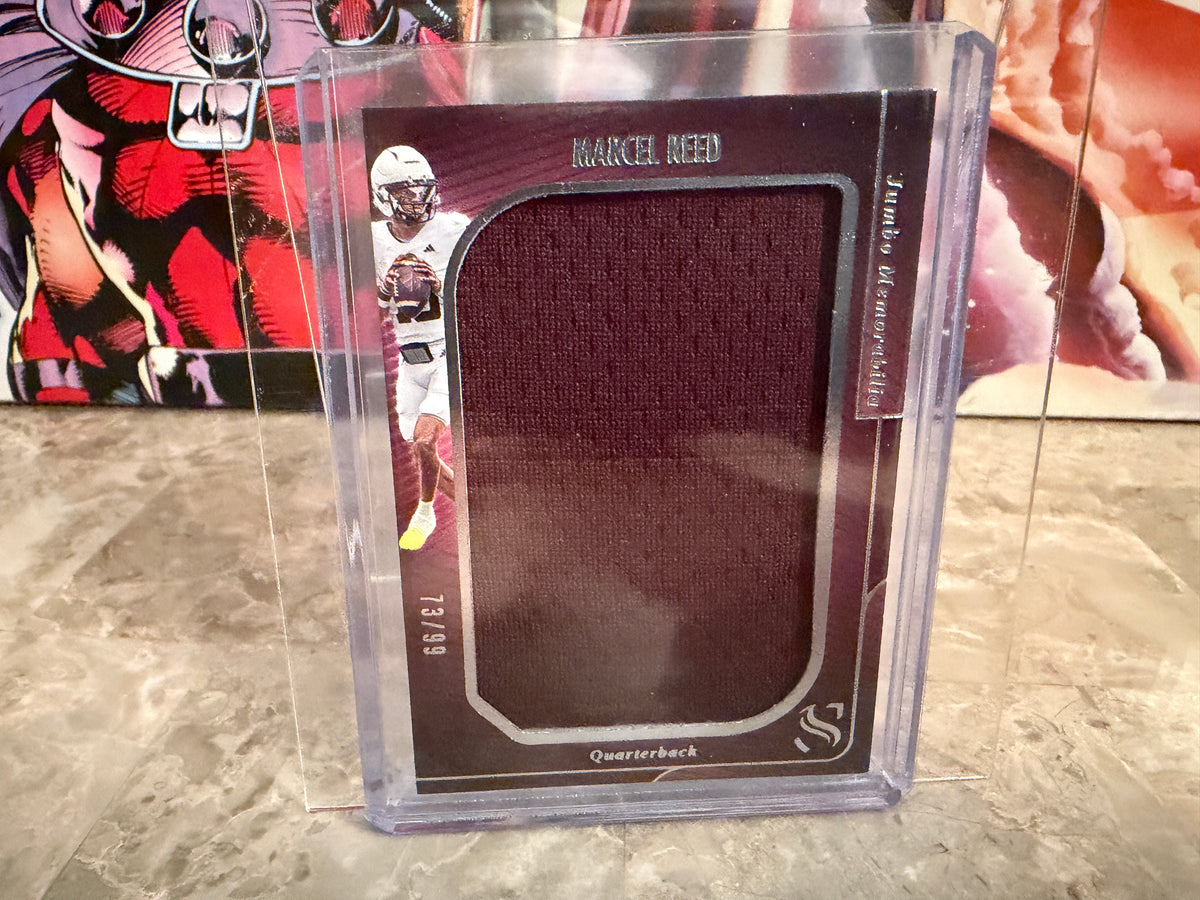 Marcel Reed 2025 Panini Silhouette Football Jumbo Memorabilia /99