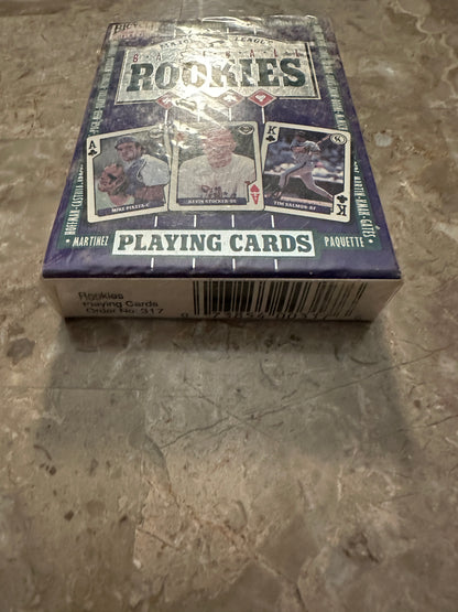 1993 Baseball Rookies Playing Cards (Bicycle) - Factory Sealed