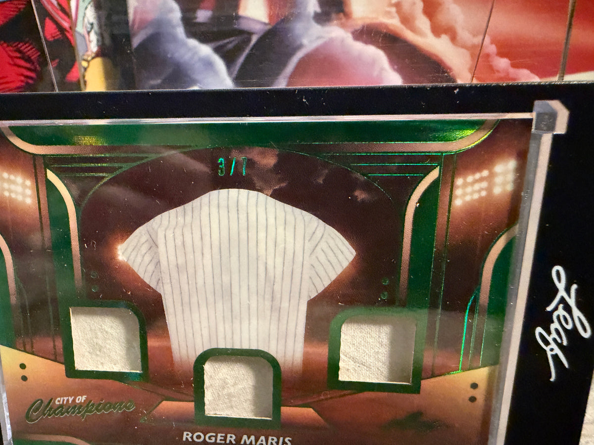 Roger Maris 2026 Leaf City of Champions Materials 3 Game-Used Patch /7