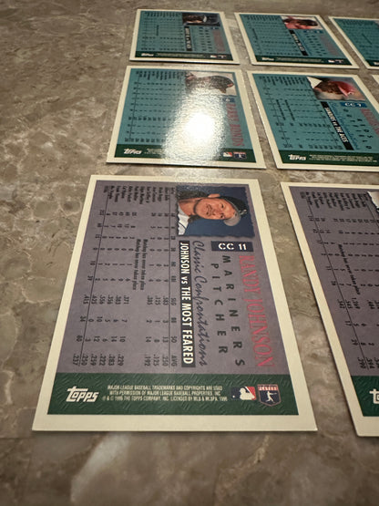 1996 Topps Classic Confrontations Full Set (15 card set)