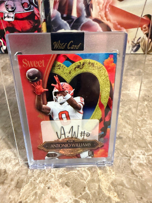 Antonio Williams 2026 Wild Card Wild Art 1/1 Auto