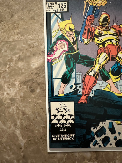 Power Man and Iron Fist #125 VF/NM 9.0 (1986 Marvel) - High Grade, Last Issue
