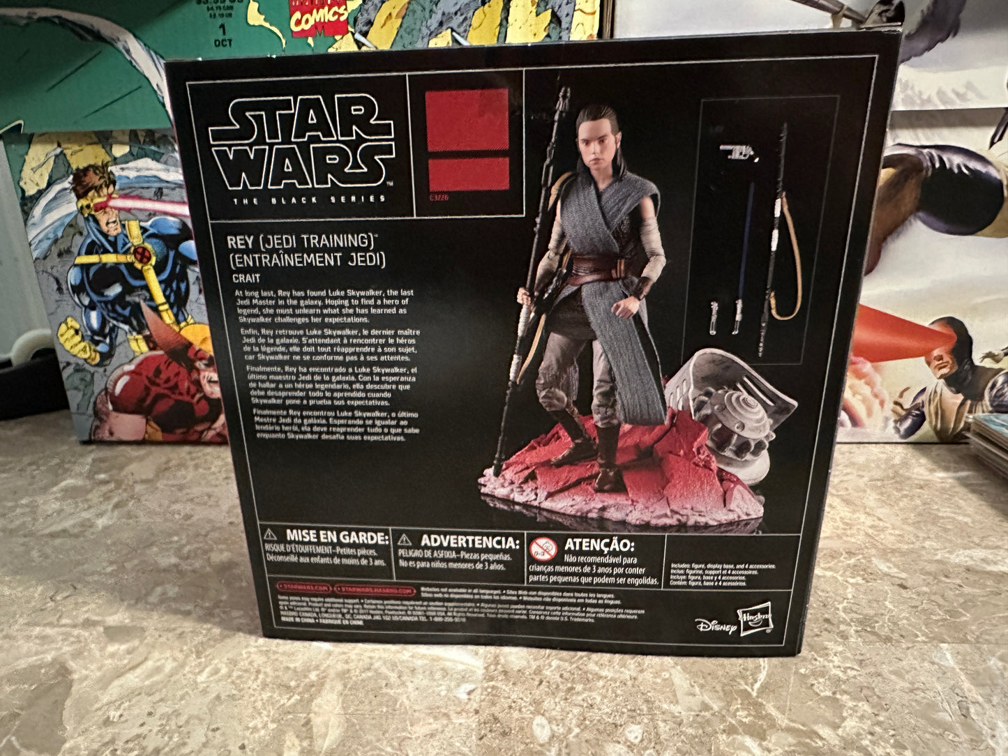 Star Wars The Black Series Rey Jedi Training (Hasbro) - New Sealed