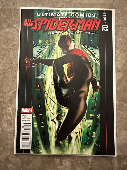 Ultimate Comics Spider-Man #2 VF- 7.5 (2011 Marvel) - 3rd Miles Morales