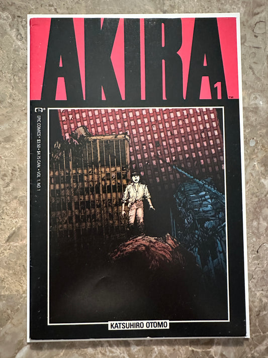 Akira #1 1st Edition FN+ 6.5 (Epic Comics 1988) - Nice copy for grade