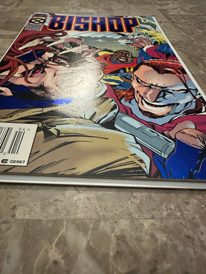 Bishop #1-4 Newsstand High Grade Full Set (1994 Marvel)