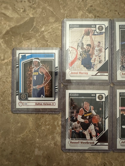 2024 Panini Donruss Basketball Denver Nuggets Team Set (10 cards)