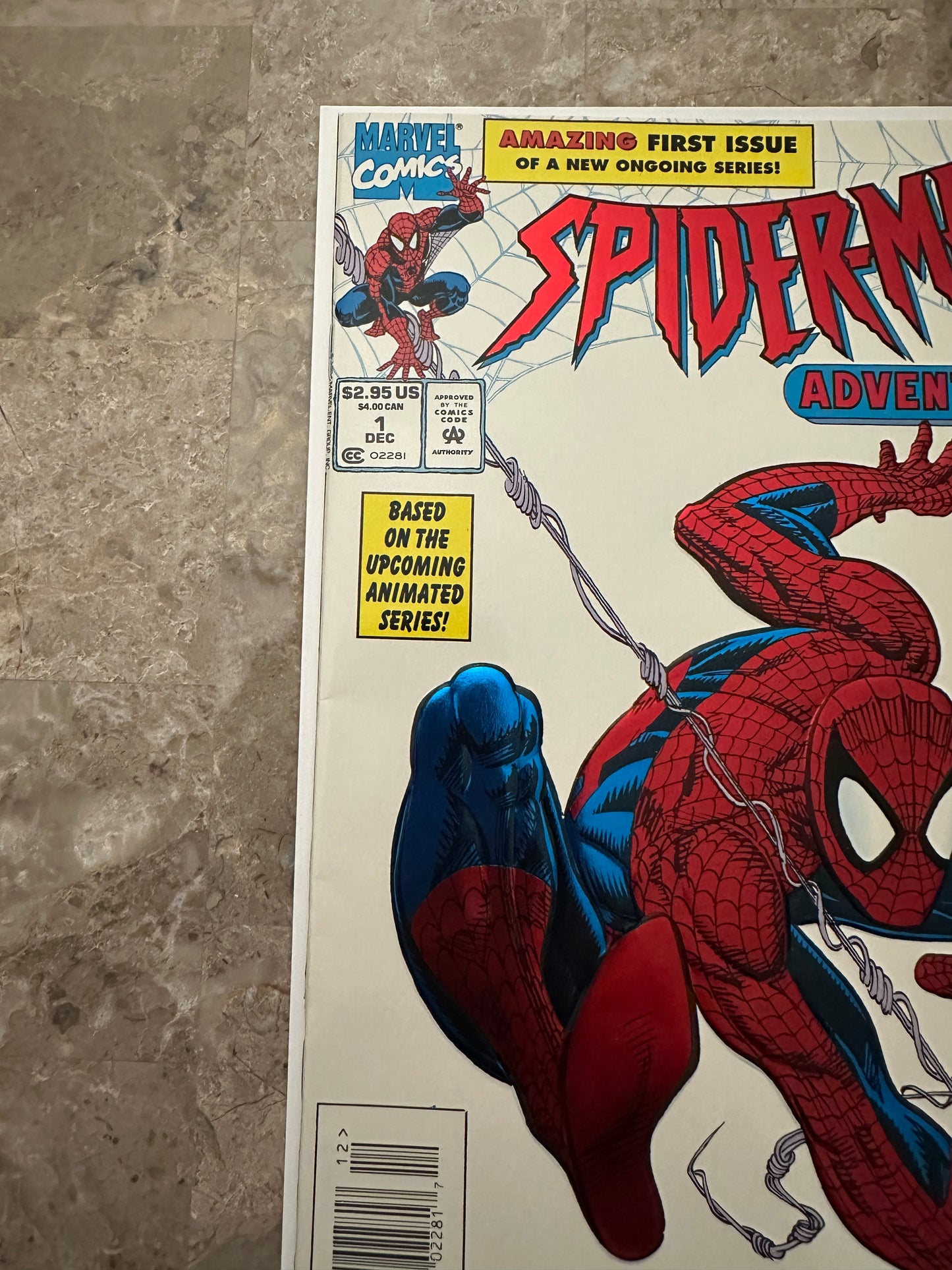 Spider-Man Adventures #1 Foil Newsstand VF/NM 9.0 (1994 Marvel)