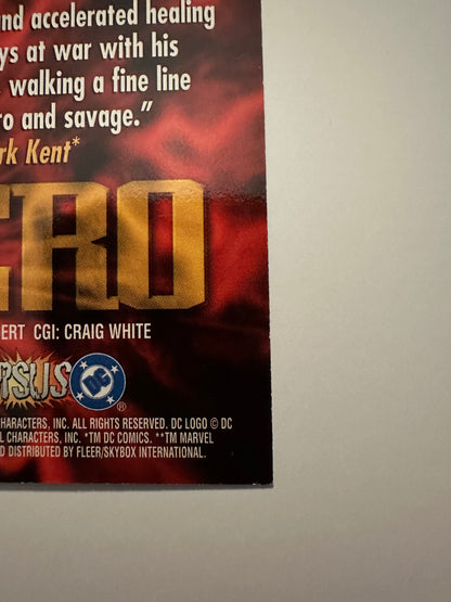 Wolverine #14 (1995 Fleer DC vs. Marvel) - High grade