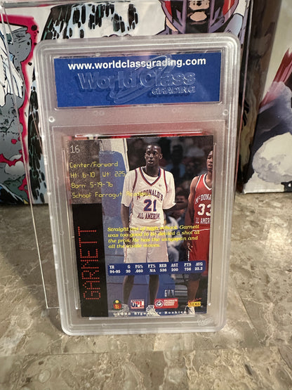 Kevin Garnett #16 WCG 10 Gem Mint (1995 Signature Rookies Promo)