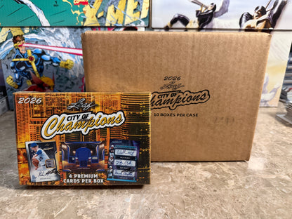 2026 Leaf City of Champions Hobby 10-Box Case