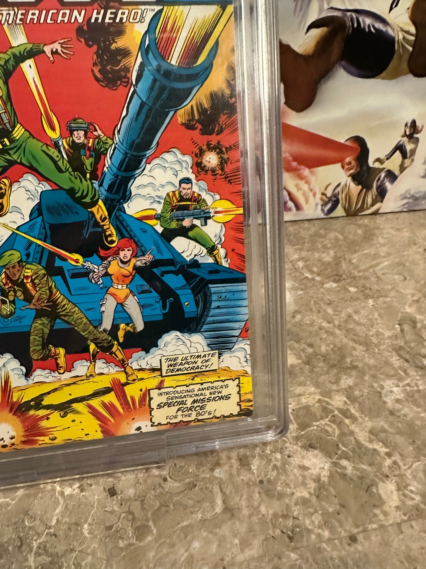 G.I. Joe, A Real American Hero #1 CBCS/CGC 9.2 (1972 Marvel)