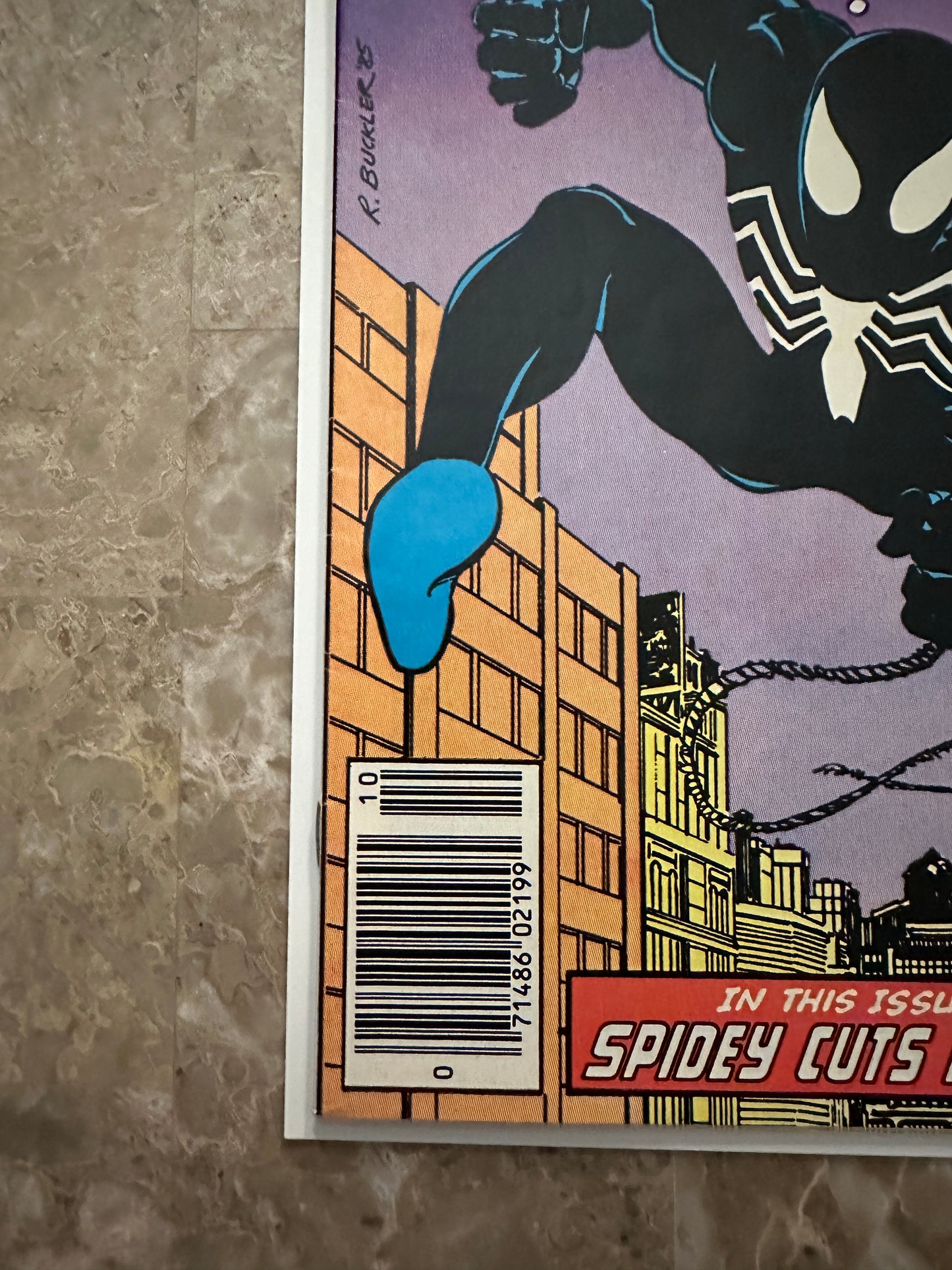 Spectacular Spider-Man #107 Newsstand VF+ 8.5 (Marvel 1985)