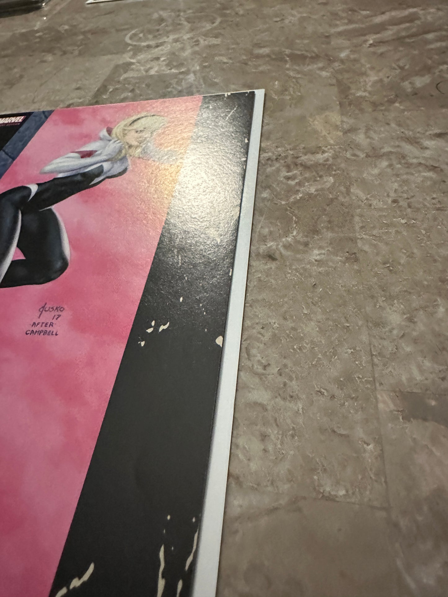 Spider-Gwen #17 Jusko Cover NM- 9.2 (2017 Marvel)