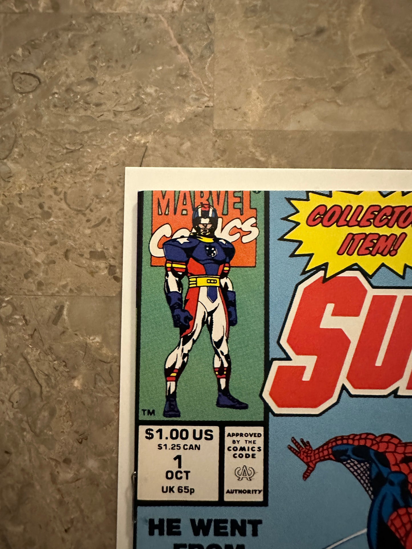 NFL SuperPro #1-2 NM (1991 Marvel)