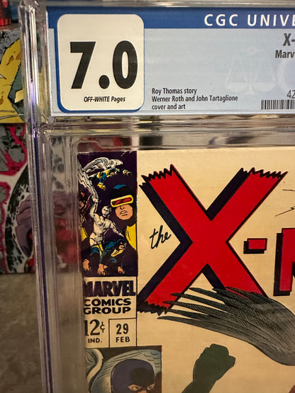 X-Men #29 CGC 7.0 (Marvel 1967)
