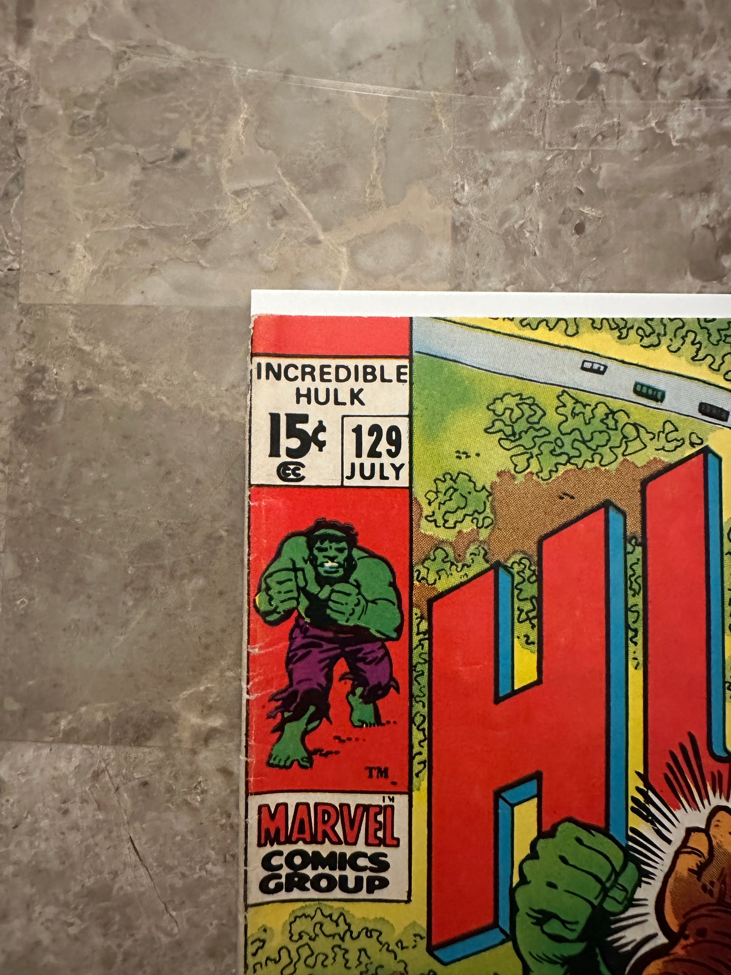 Incredible Hulk #129 VG+ 4.5 (Marvel 1970)