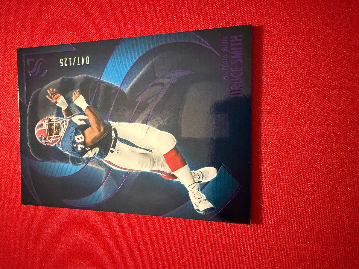 Bruce Smith 2025 Panini Silhouette Football Base Purple /125 #67