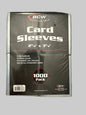 BCW Card Sleeves (1000 Sleeve Pack)