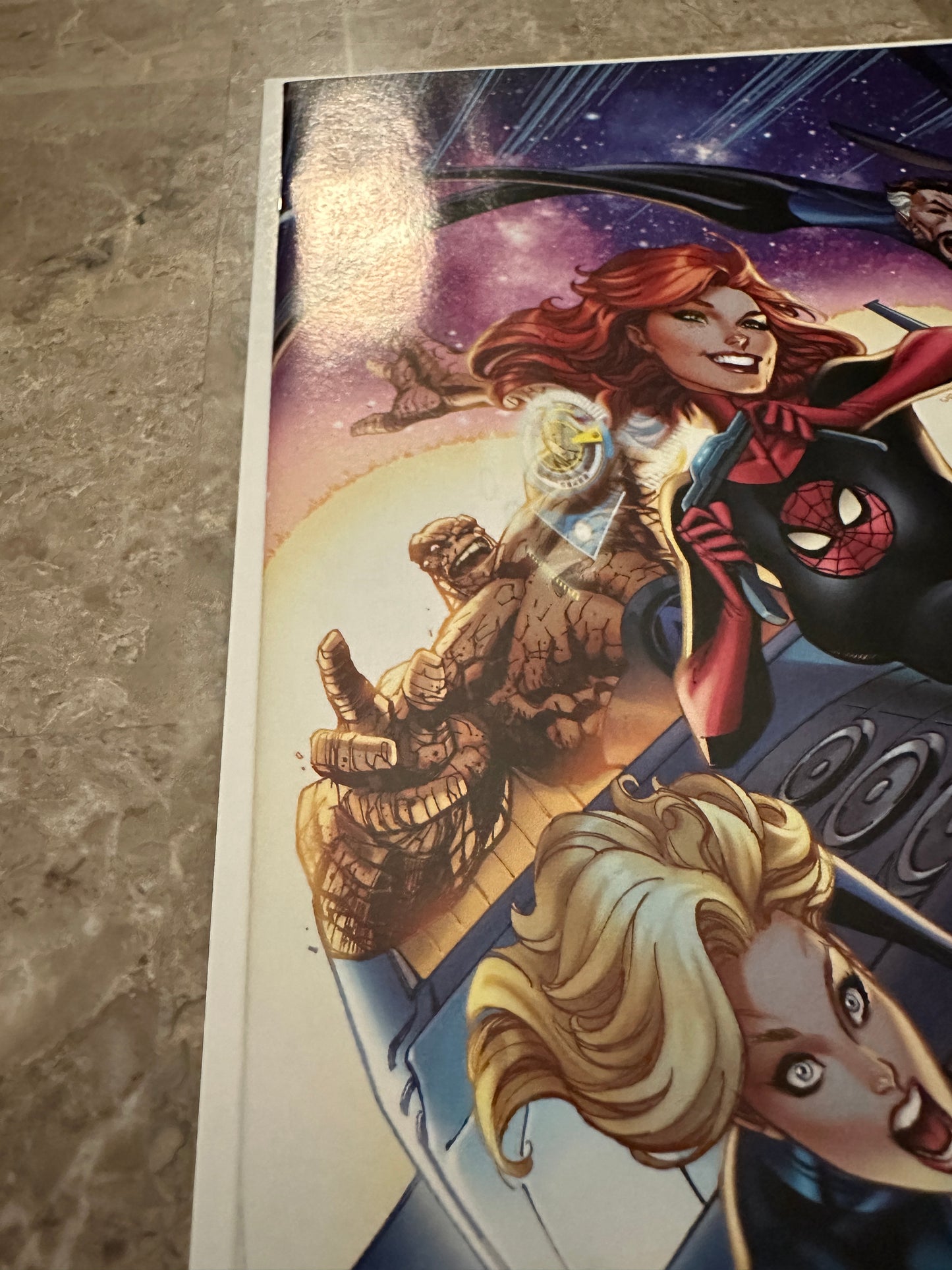 Fantastic Four #15 NYCC Exclusive NM+ 9.6-9.8 (Marvel 2019) - J. Scott Campbell