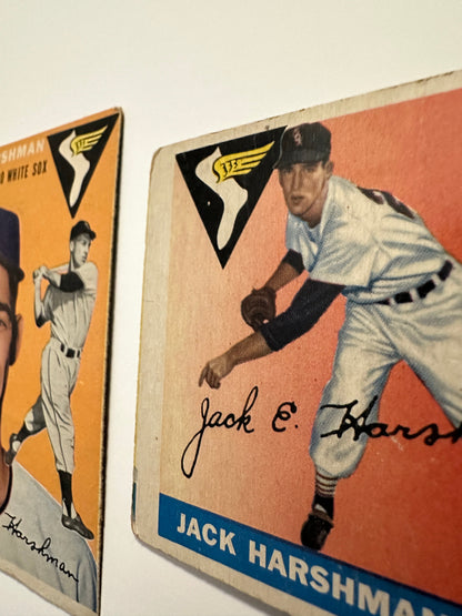 Jack Harshman #104,173,29 (1954,1955,1956 Topps) - Lower Grade