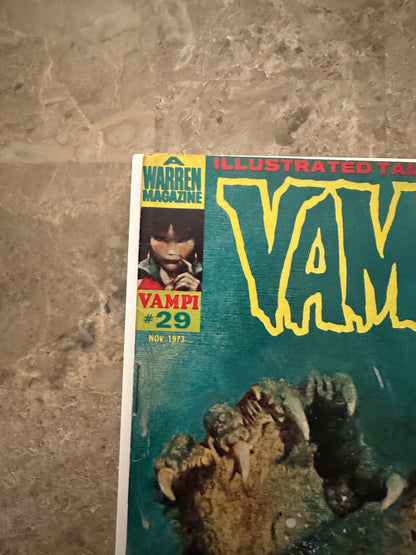 Vampirella #29 FN- 5.5 (1973 Warren Publishing) - Nice copy for grade