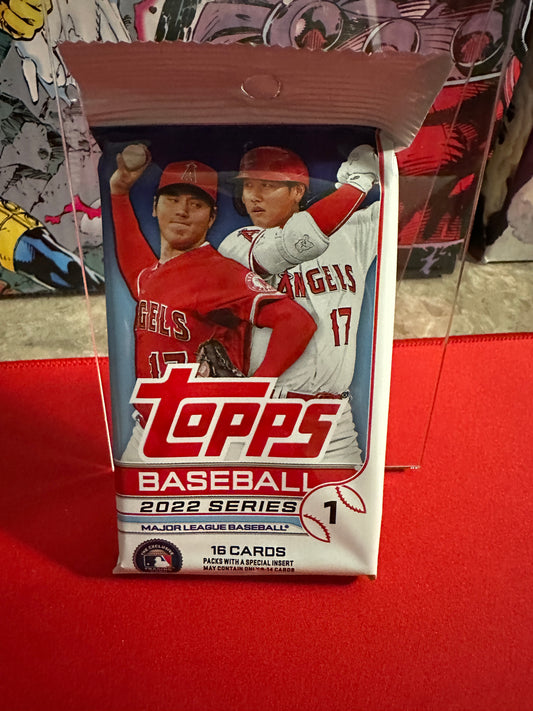 2022 Topps Series 1 Baseball Retail Fat Pack (1 pack - 16 cards)