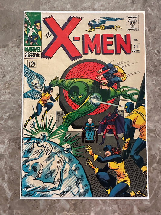 X-Men #21 VG 4.0 (1966 Marvel Comics) - Solid Copy