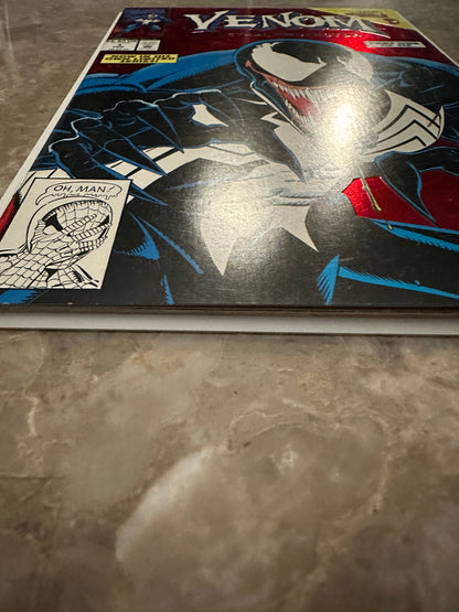 Venom Lethal Protector #1 VF+ 8.5 (1993 Marvel) - De La Rosa Signature Print