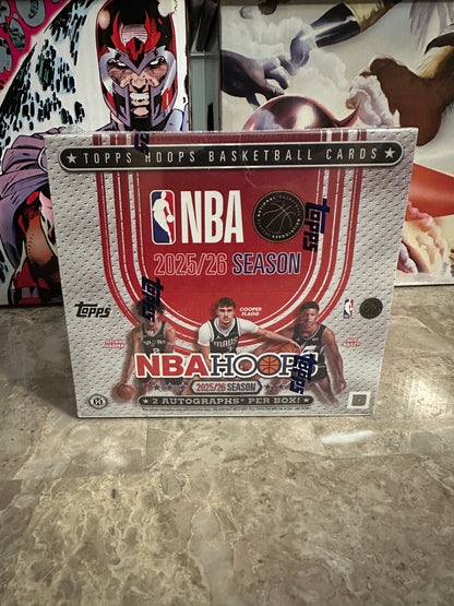 Topps NBA Hoops Basketball Jumbo Box (2026)