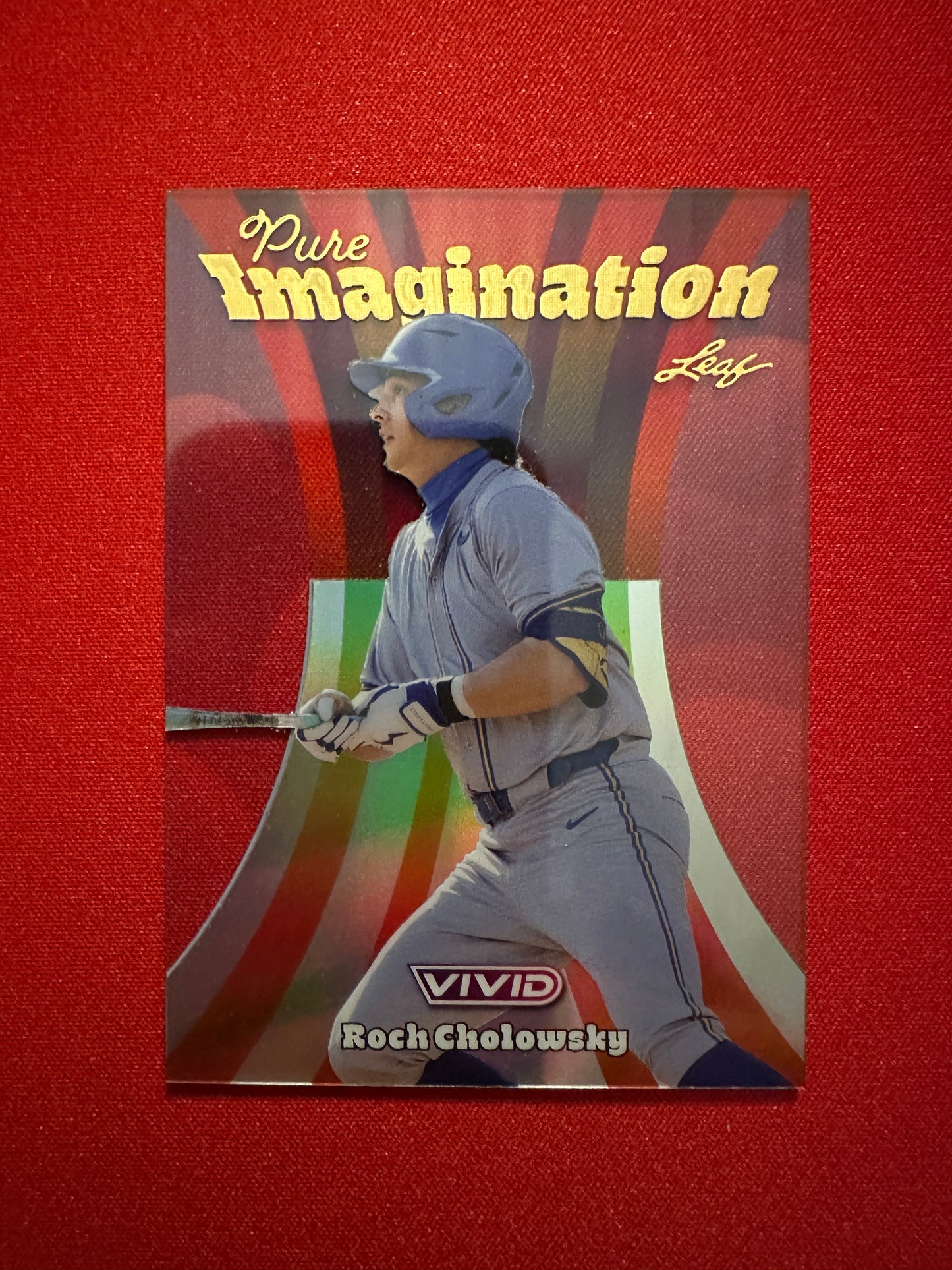Roch Cholowsky 2026 Leaf Vivid Pure Imagination Gold 1/1 True One of One SS