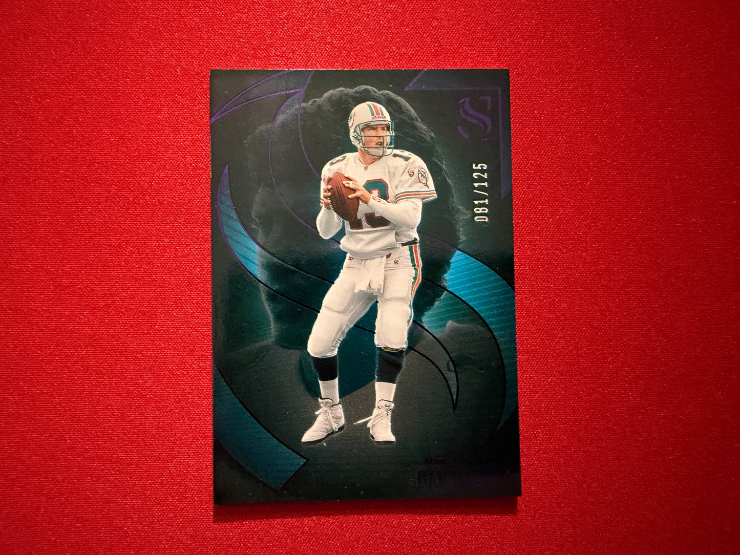 Dan Marino 2025 Panini Silhouette Football Base Purple /125 #71
