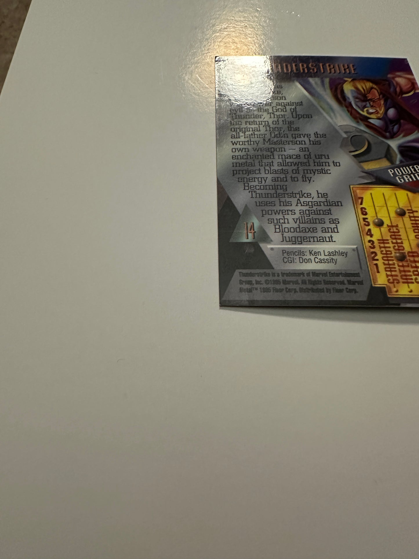 Thunderstrike #14 (1995 Marvel Metal) - High grade