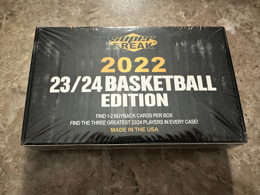 2022 Super Break 23/24 Basketball Buyback Edition Sealed Box