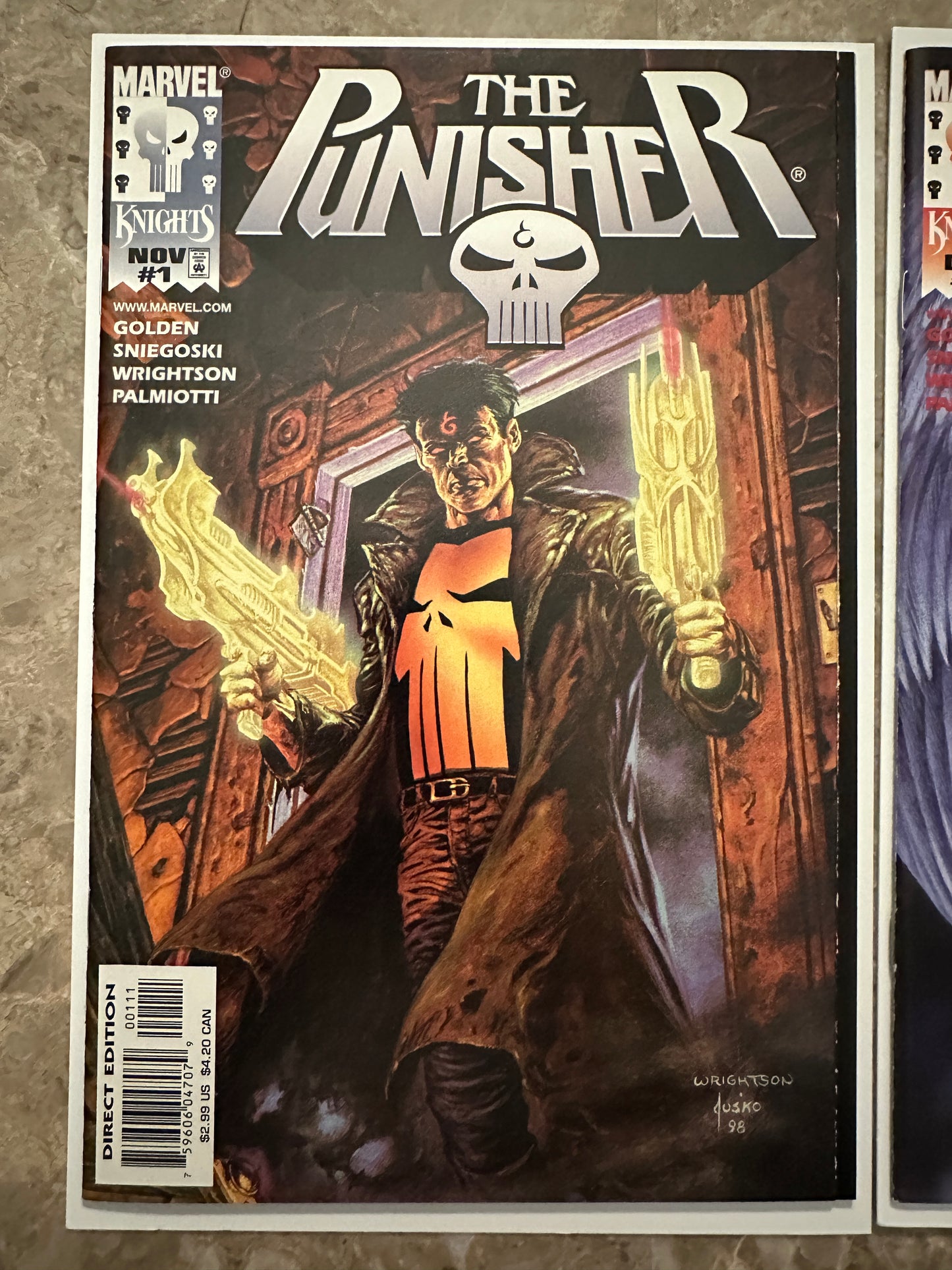 Punisher #1-2 High Grade 9.0-9.8 (1998 Marvel)