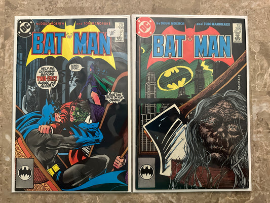 Batman #398/399 VF 8.0 High Grade (DC Comics 1986)