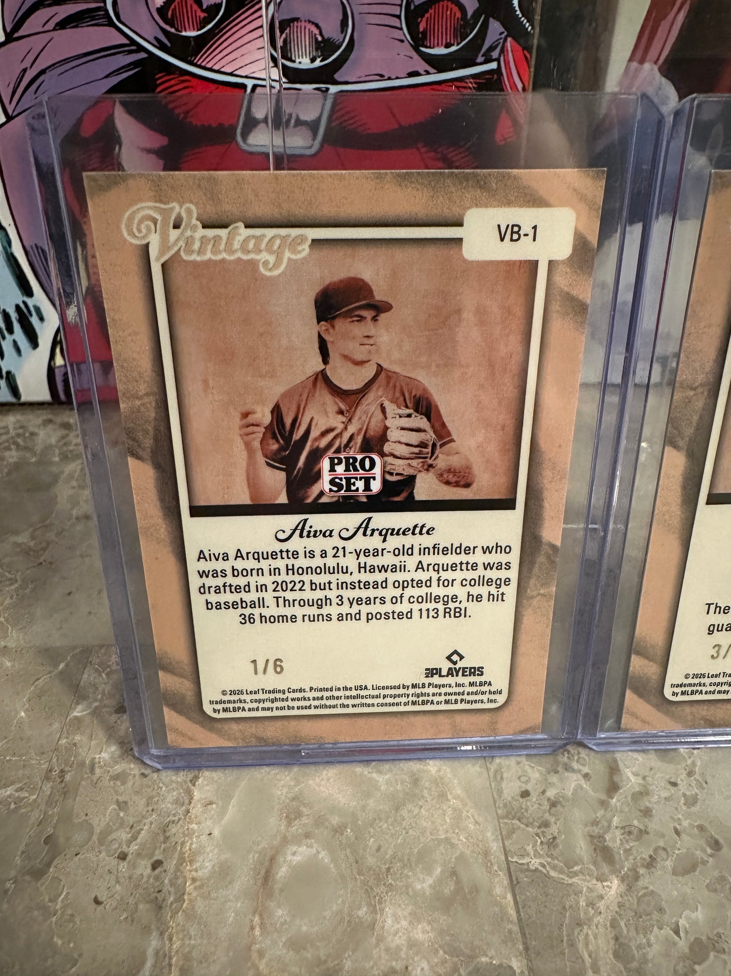 2026 Pro Set Aiva Arquette Vintage Pink Prismatic /6 & Silver Auto /25 Lot