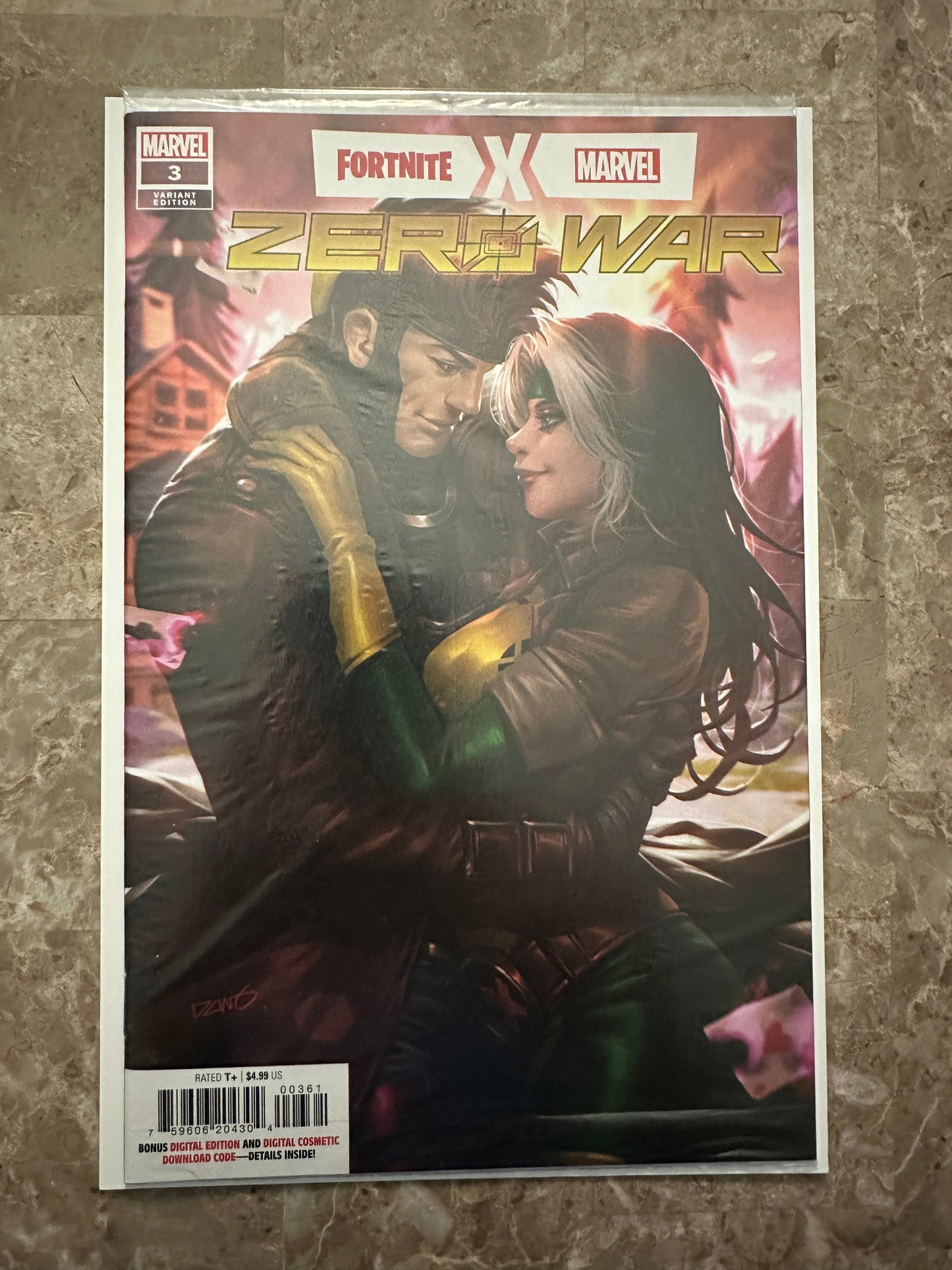 Fortnite x Marvel Zero War NM 9.4 (Marvel 2022) - Chew Variant, Polybagged