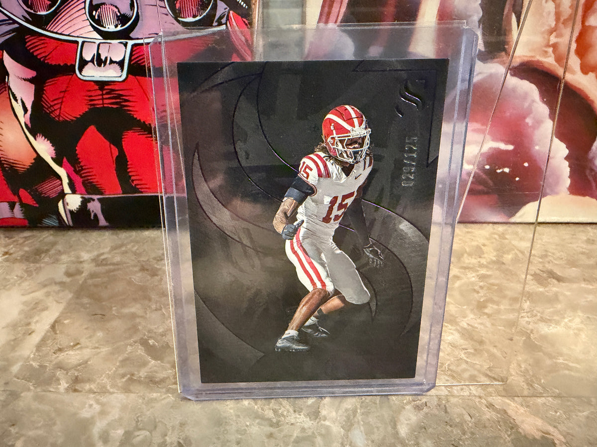 Chris Henry Jr. 2025 Panini Silhouette Football Base Purple /125 #20
