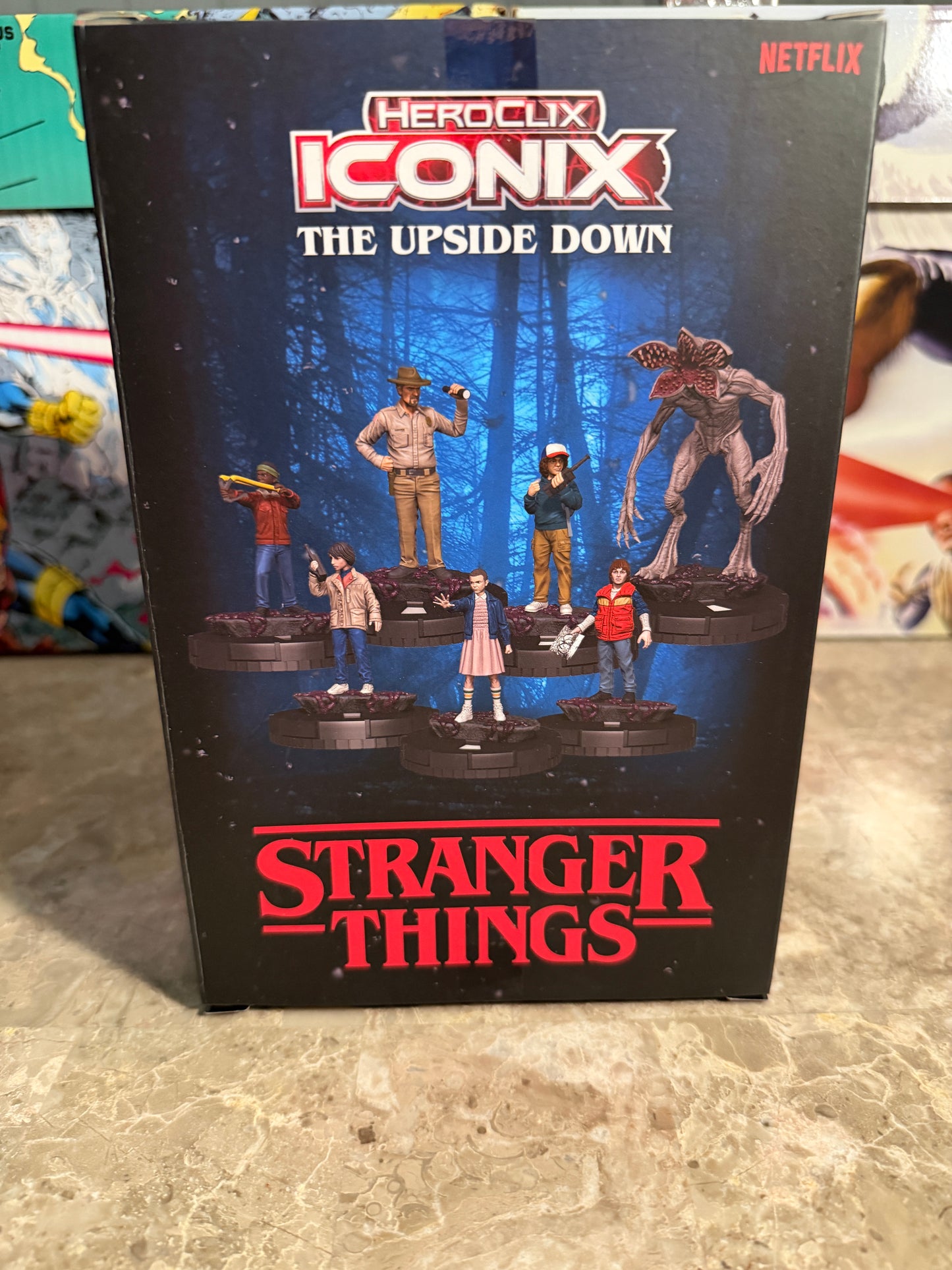 🚲 HeroClix Iconix: Stranger Things – The Upside Down Box Set