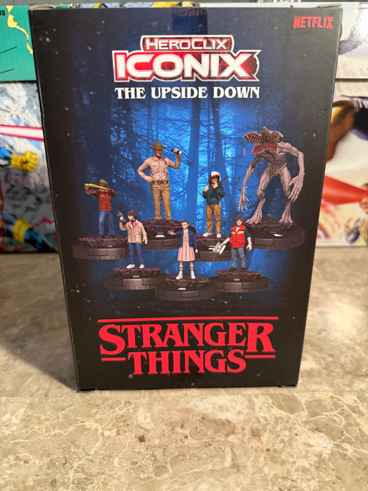 🚲 HeroClix Iconix: Stranger Things – The Upside Down Box Set