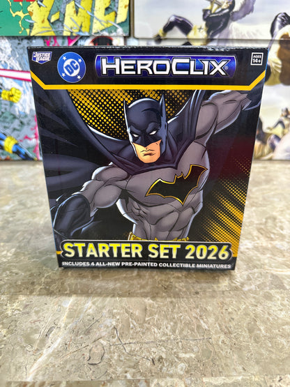 DC HeroClix: Starter Set 2026 – Justice League Edition