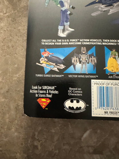 The Adventures of Batman & Robin Duo Force Mr. Freeze (Kenner) - New Sealed