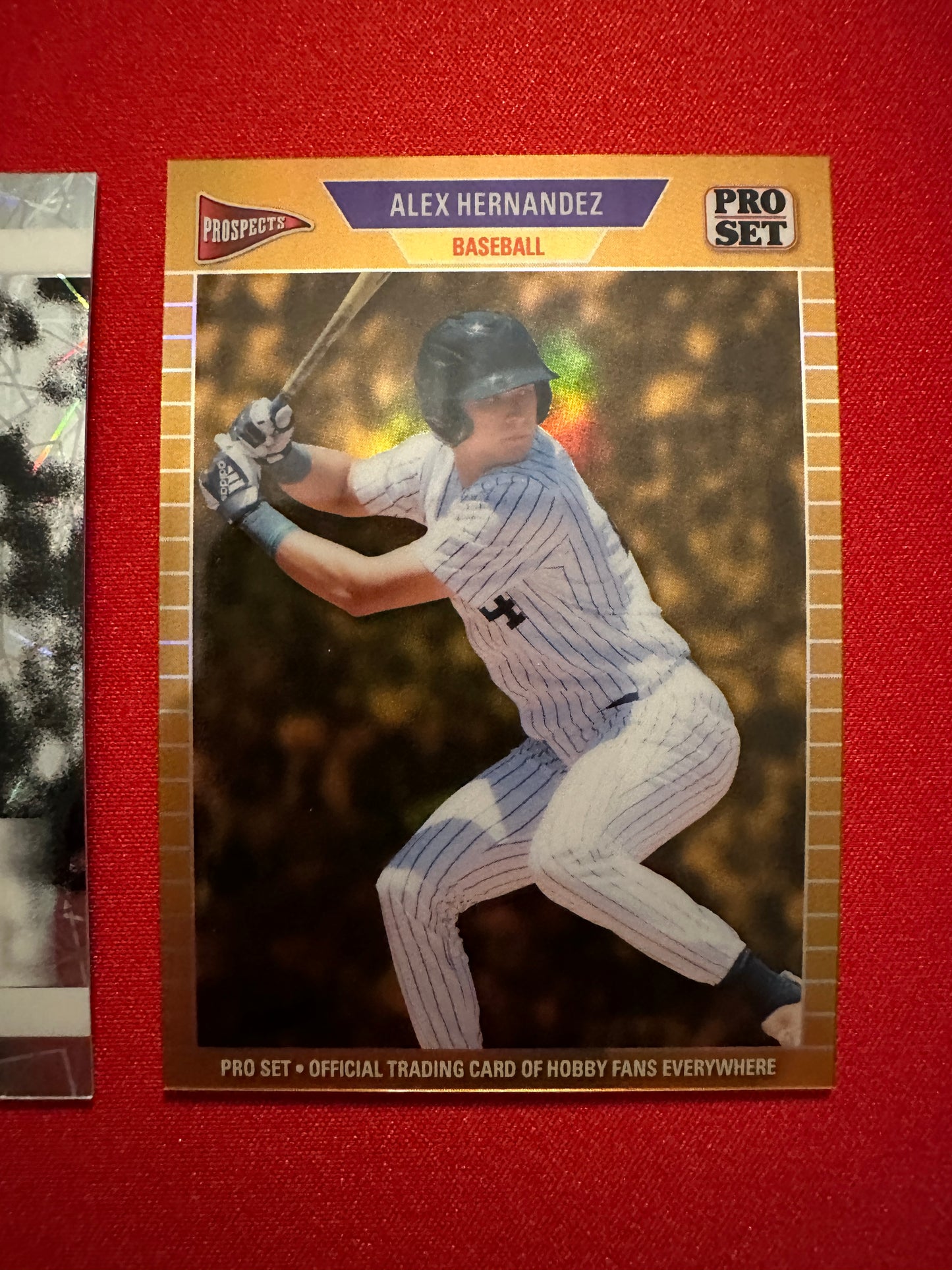 Alex Hernandez 2026 Leaf Pro Set Two-Card Prospect Lot 1/1s
