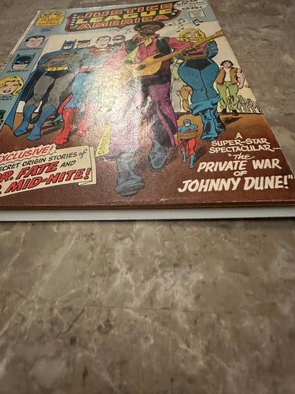 Justice League of America #95 VG- 3.5 (1971 DC) - Neal Adams